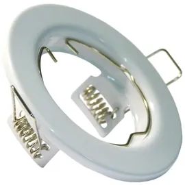 Gtv Einbauspot Rund Metall 10,5 cm 1 Stück weiß