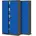 Jan Jan 2er Set x 90 x cm Anthrazit/Blau
