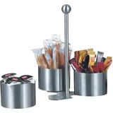 Esmeyer Servierset Boston 400-1790 16x16x24cm 3Schalen/1Halter Silber