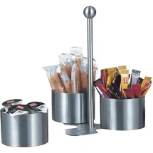 Esmeyer Servierset Boston 400-1790 16x16x24cm 3Schalen/1Halter Silber