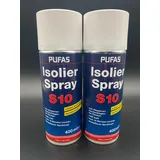 Pufas Isolierspray S10 Weiß matt 0,4 l