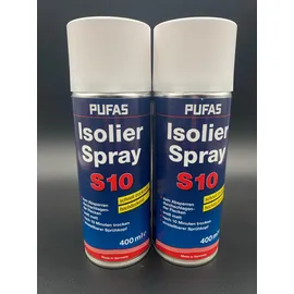 Pufas Isolierspray S10 Weiß matt 0,4 l