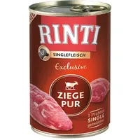 Rinti Singlefleisch Exclusive Ziege Pur Nassfutter