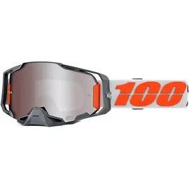 100% Armega Hiper Crossbrille silber