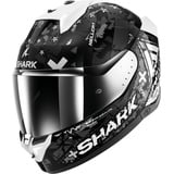 Shark Skwal i3 Hellcat, Integralhelm - Schwarz/Silber - XL