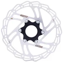 CON-TEC Contec Cdr-cle Center Lock Bremsscheibe - Silver / Black - 180 mm