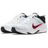 Nike Defy All Day Sneaker, White Black University Red, 44.5 EU - 44.5 EU