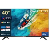 ANTTEQ AV40F5Q-Q1 - 40 Zoll (101 cm) QLED Smart TV – Full HD, VIDAA OS, Voice Control, Netflix, YouTube, Triple Tuner, Hotelmodus, Modell 2026