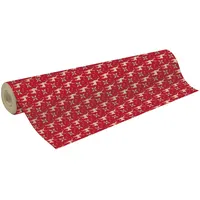 Clairefontaine Geschenkpapierrolle Kraft 70g, 5x0,70m, Essentiel - Rot, 223901C