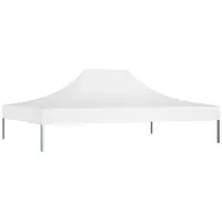 VidaXL Partyzelt-Dach 4,5x3 m Weiß 270 g/m2