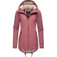 Ragwear Damen, warme Winterjacke kurz wasserdicht mit Kapuze Zuzka