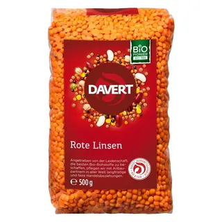 midsona Davert Rote Linsen bio