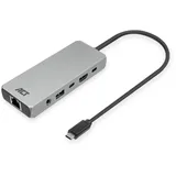 Act USB-C 4K / 8K 60Hz Docking-Station für 1 HDMI-Monitor, 2.5 Gigabit-Ethernet, USB-C 10Gbps, USB-A 10Gbps, 3.5mm Audio, PD, Pass-Through