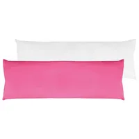 BestLivings Seitenschläfer Kissenhülle 40x120cm + Füllkissen pink