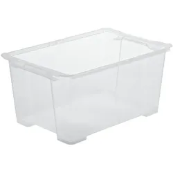 Rotho Aufbewahrungsbox Evo Easy 44 l Kunststoff Transparent