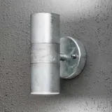 Konstsmide Modena GU10 35W 6cm Wandleuchte 2-flammig silber 7571-320