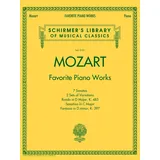 G. Schirmer, Inc. Mozart: Favorite Piano Works für Klavier Noten Sammelband