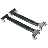 K&M 18806 Rollschlitten für Keyboardständer Schwarz