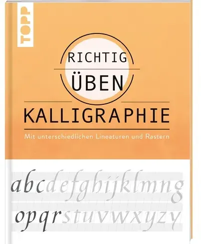 richtig üben Kalligraphie Mit unterschiedlichen Lineaturen und Rastern