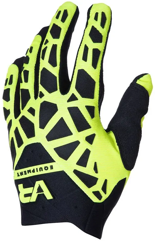 Vr Equipment Equgvmx00728 Offroad-handschuhe - Fluo Yellow - L - Short