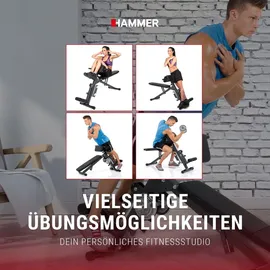 Hammer Ab&Back Trainer schwarz