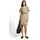 Tom Tailor Sommerkleid Unifarben Grün/Silber 46