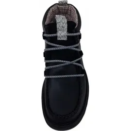 HEYDUDE Hey Dude Reyes Stiefel aus Wolle, Schwarz/Schwarz, 38 - 38