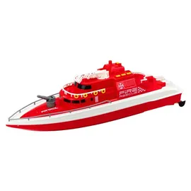 Wisam RC-Auto Ferngesteuertes Motorboot 1:28 CH RTR Rot