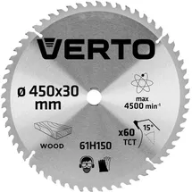 Verto Sägeblatt 450 mm 60 Zähne