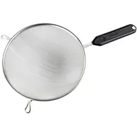 Fackelmann Sieb Ø 20 cm Schwarz/Silber
