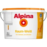 Alpina Wandfarbe Raum-Weiß 10 Liter matt