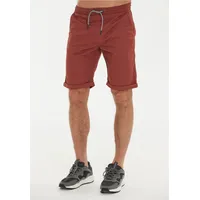 Cruz Shorts Gilchrest mit praktischen Seitentaschen braun|rot XXXL
