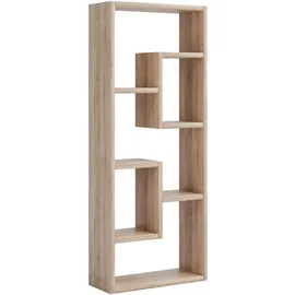 VCM Standregal 40 x 30 x 180 cm Braun