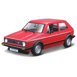 Bburago Volkswagen Golf Mk1 GTI (1979) 1/24, Oldtimer-Modell, Vormontiert, 1:24,