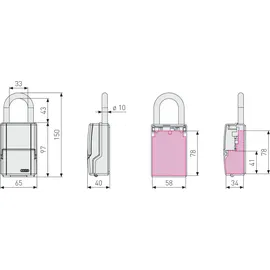 ABUS KeyGarage 737 Mini
