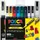 Uni-Ball POSCA PC-3M Acrylstift farbsortiert 0,9 - 1,3 mm, 8 St.