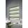 MYDECO Doppelrollo Just-Triple 80 x 160 cm grün/weiß
