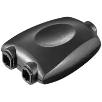 Goobay TOSLINK Digital Audio-Splitter 1 auf 2, schwarz -