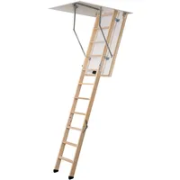 DOLLE Bodentreppe extra 3-teilig bis 285 cm Holz, Kunststoff