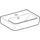 Geberit Renova Plan Handwaschbecken 45 x 34 cm (501624008)