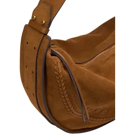 Marc O'Polo Aayda Umhängetasche Veloursleder Brown