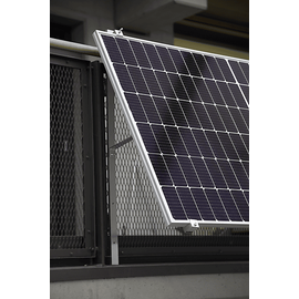 OSNATECH Mini-PV-Set 600 "Balkonkraftwerk" GLAS PREMIUM 375W-1-Starter Balkon-Solaranlage