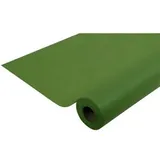 PROnappe Tischdeckenrolle Spunbond, R781057I, olivgrün, aus stoffähnlichem 70 g/m2 PP-Vlies, 1,2 x 10 m