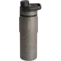 Grayl Titanium UltraPress® Purifier Trinkflasche covert black