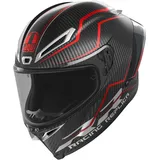 AGV Pista GP RR Performante carbon - Dunkelgrau/Rot - L