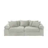 Smart Big Sofa Lionore ¦ grau ¦ Maße (cm): B: 242 H: 86 T: 121.0