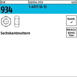 F. REYHER Nchfg. GmbH & Co. KG Sechskantmutter M16 25 Stück