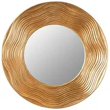 Riess-Ambiente Riess Ambiente Eleganter Wandspiegel Circle 100cm rund Gold mit verziertem Rahmen Spiegel Badspiegel Flurspiegel