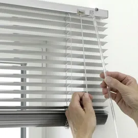 GARDINIA Aluminium-Jalousie 25 mm 70 x 175 cm silber