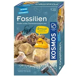 Kosmos Ausgrabungsset Fossilien mehrfarbig 4002051657918 Kosmos